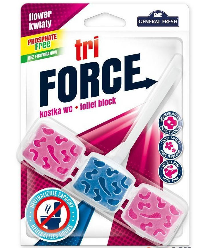 

Твердый туалетный блок GENERAL FRESH в ассортименте, 45 г