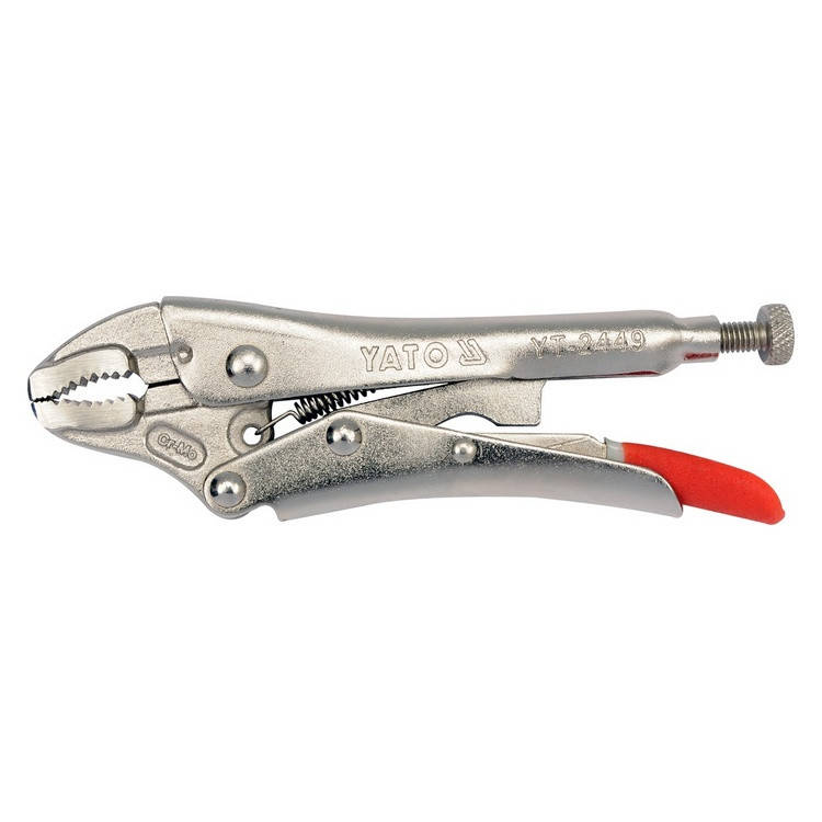 

Клещи зажимные для сварки YATO универсальные Cr-Mo 125 мм (YT-2449)