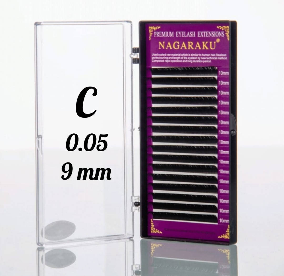 

Ресницы Nagaraku 0.05C - 9 мм