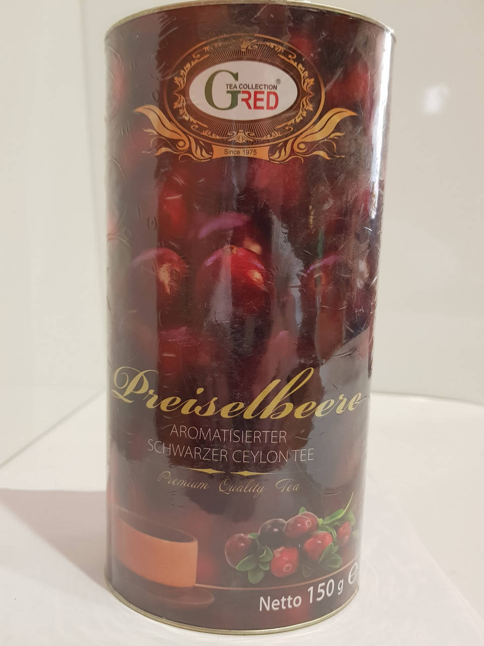 

Подарочный чай с клюквой "Клюква" Gred, 150г