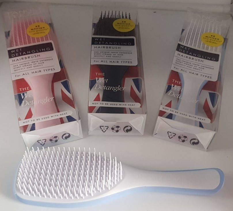 

Пластиковая расческа для волос Hairbrush Tangle Teezer, Великобритания, Черный
