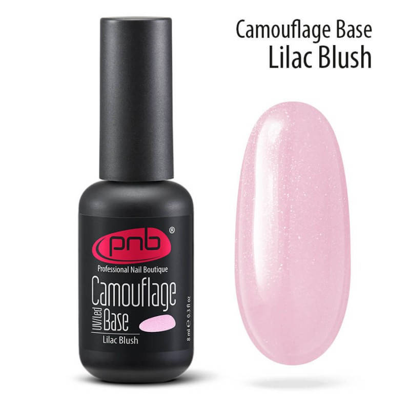

Основа камуфлирующая для гель-лака PNB Camouflage Base Lilac Blush 8 мл, Сиреневый