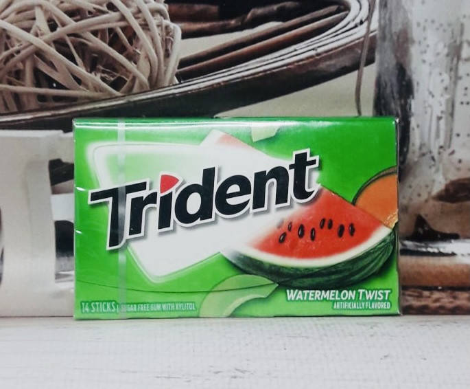 

Жувальна гумка без цукру Trident Соковитий кавун