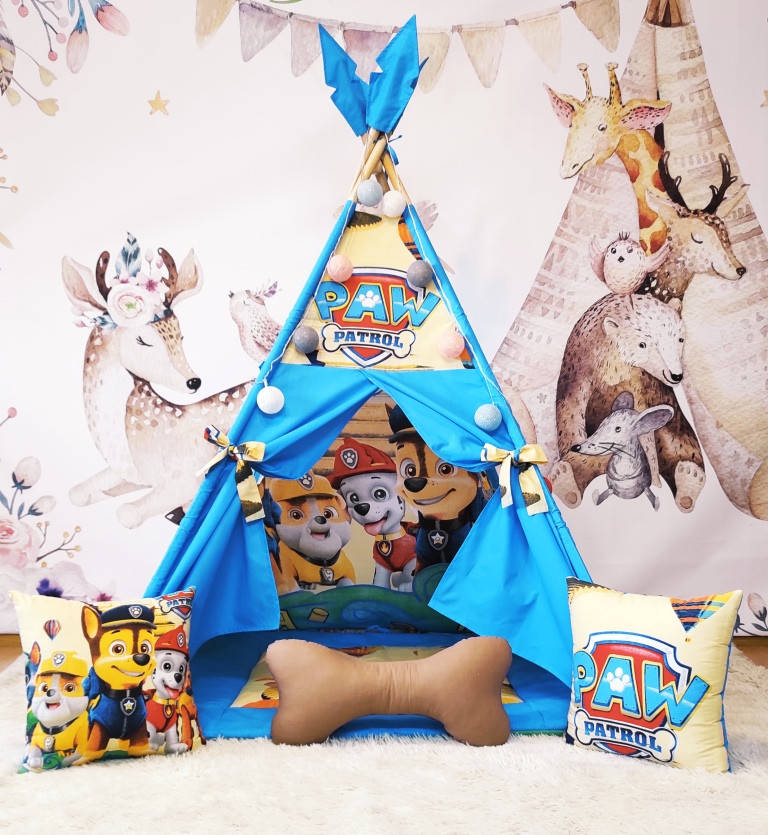 

Палатка Вигвам Щенячий патруль PAW Patrol. Полный комплект !