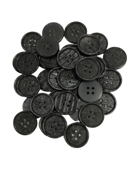 

Гудзик з матеріалу підвищеної міцності, темно-сірий 2см, Серый