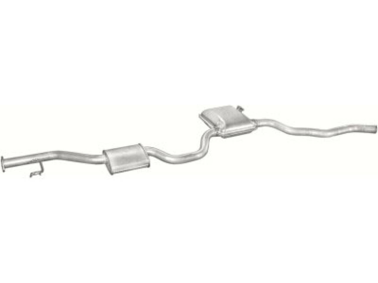 

Резонатор Форд Сиерра (Ford Sierra) 2.0i 85-89 + (08.296) Polmostrow алюминизированный