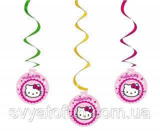 

Подвеска-спираль Hello Kitty 5шт/уп