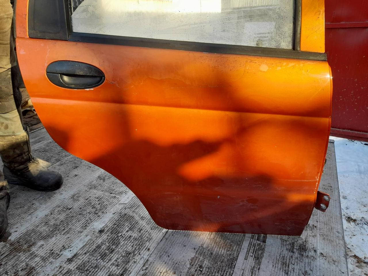 

Двери на Дэу Матиз голые