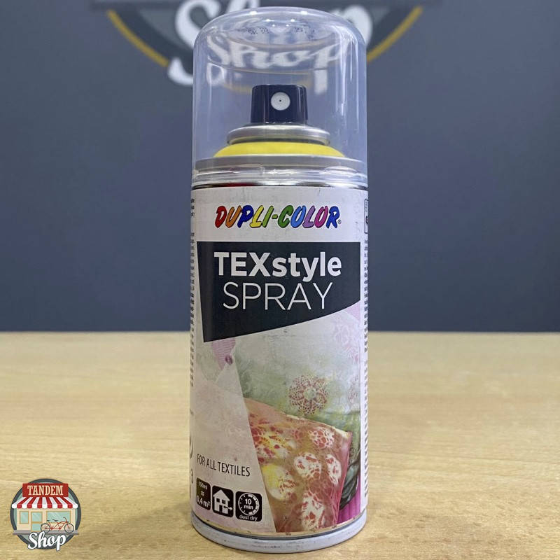 

Краска для ткани и текстиля Dupli Color TexStyle, 150 мл Аэрозоль Желтый