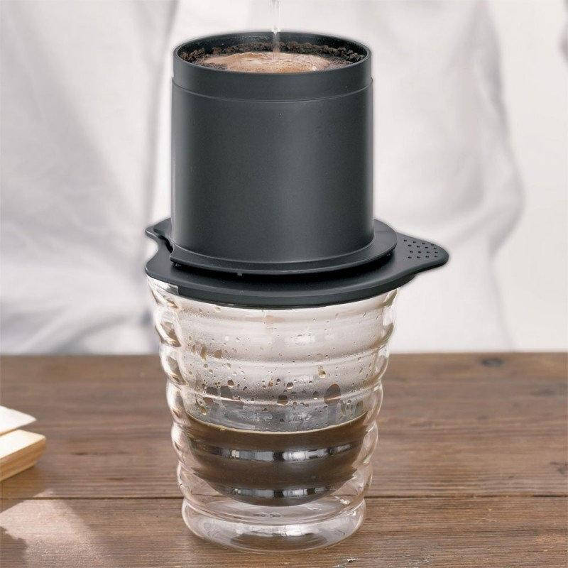 

Мини-пуровер Hario Cafeor V60 01, Черный