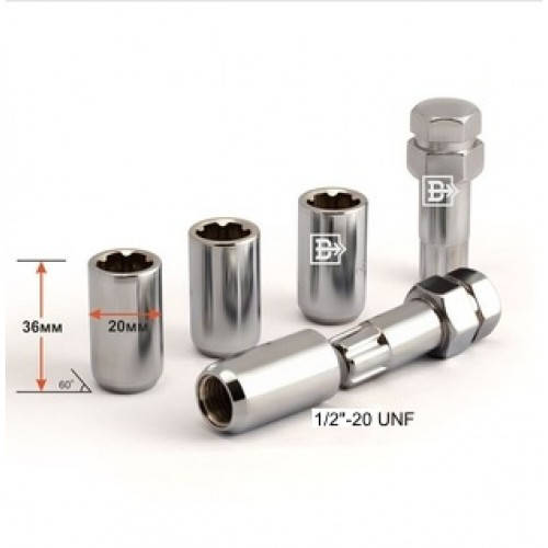 

Комплект гаек секр. 1/2"-20 UNF