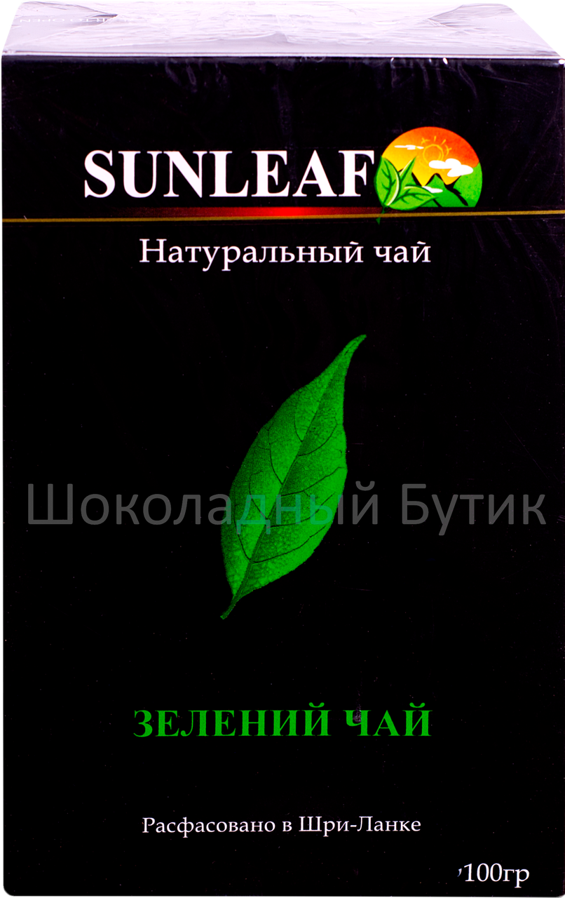 

Чай SUNLEAF, зелений, 100г.