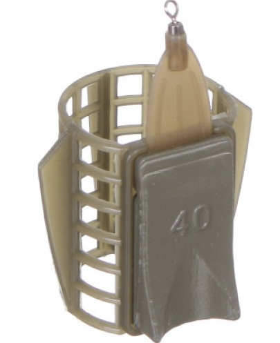 

Кормушка фидерная Medium 33*40 мм с грунтозацепами 40 гр