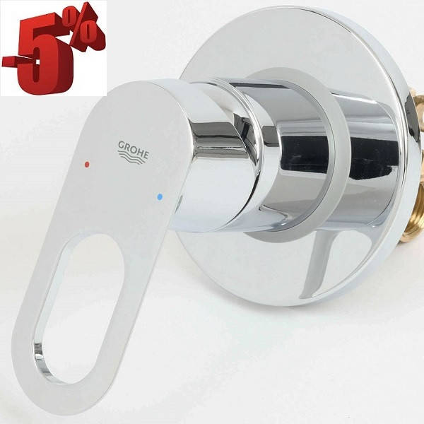 

Встраиваемый смеситель для душа GROHE BauLoop 29042000, Хром