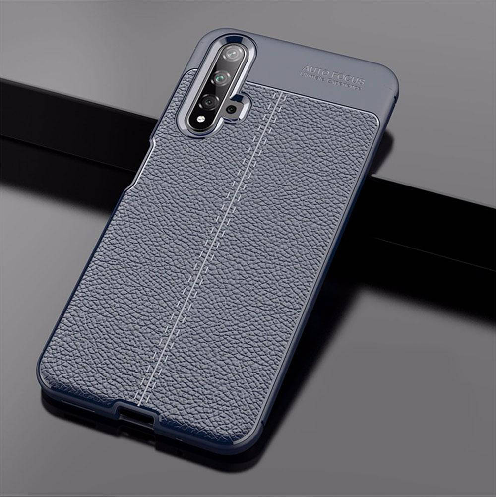 

TPU чехол накладка Tiger для Huawei Nova 5T (3 цвета) синий