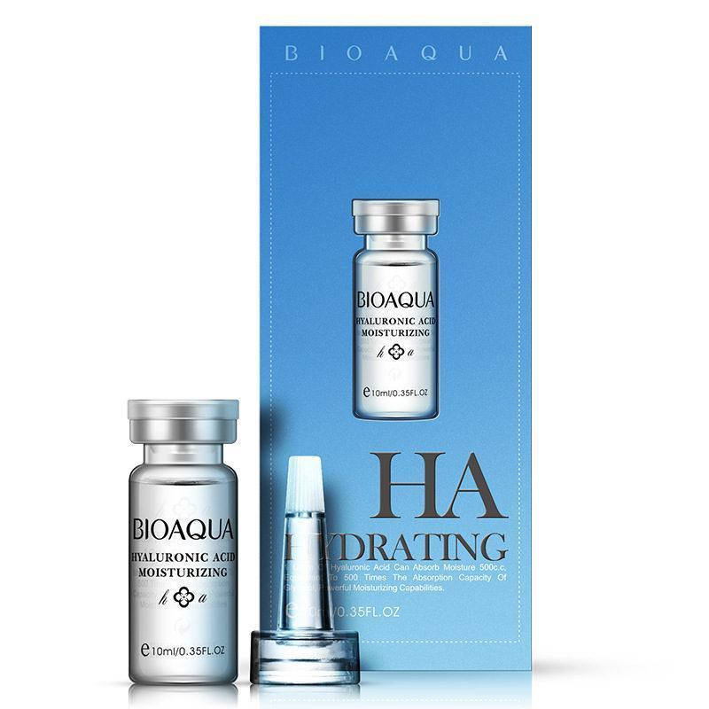 

Сыворотка с гиалуроновой кислотой и экстрактом алоэ Bioaqua HA Hydrating Hyaluronic Acid Moisturizing, 10мл
