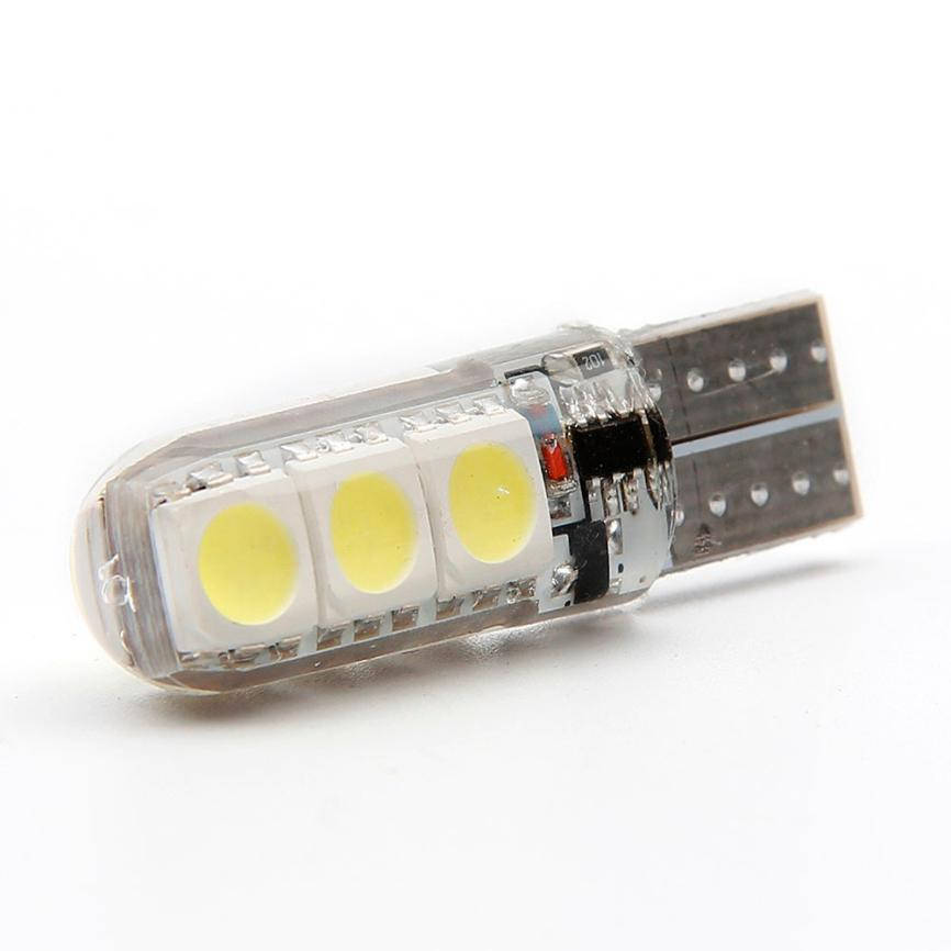 

Led лампы T10 W5W 6SMD 5050 Силикон Стробоскоп (2 Режима/Белый)
