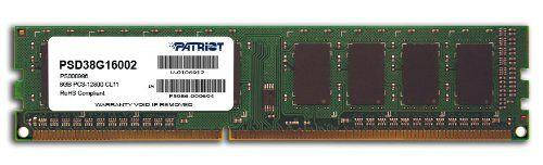 

Модуль памяти DDR3 8GB 1600MHz Patriot Signature Line (PSD38G16002)