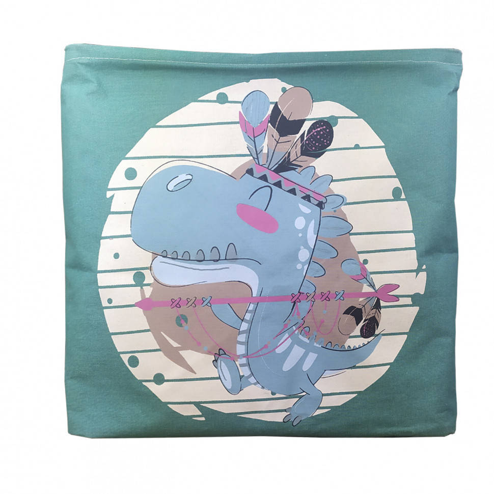 

Корзина для игрушек CLR618 хлопок, водонепроницаемая пропитка, 50*40*50 см