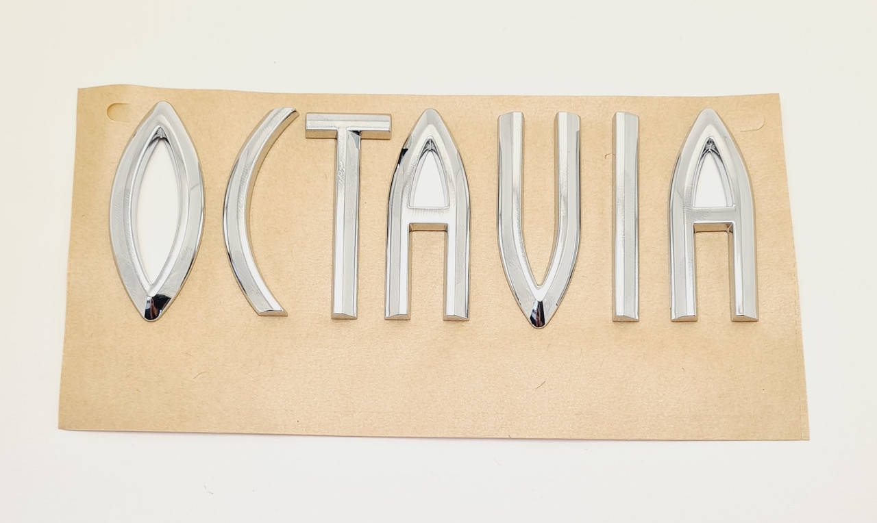 

Эмблема надпись багажника Skoda OCTAVIA оригинал