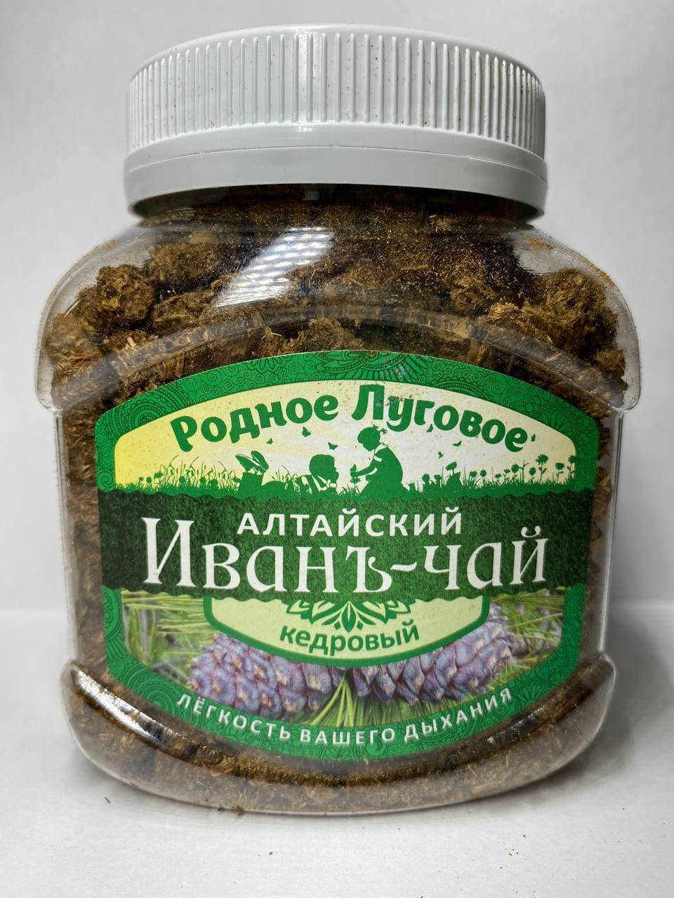 

Иван-чай Алтайский "Кедровый", 112г, ПЭТ-банка
