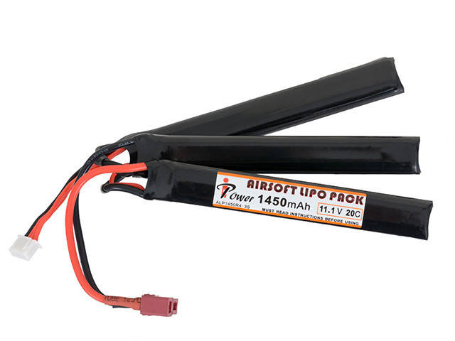 

Аккумулятор Li-Po 1450mAh 11,1V 20C - T-connect [IPower] (для страйкбола)