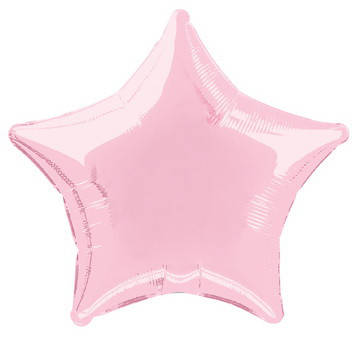 

Шар фольгированный "Звезда розовая". Размер: "18"(45см)., Розовый