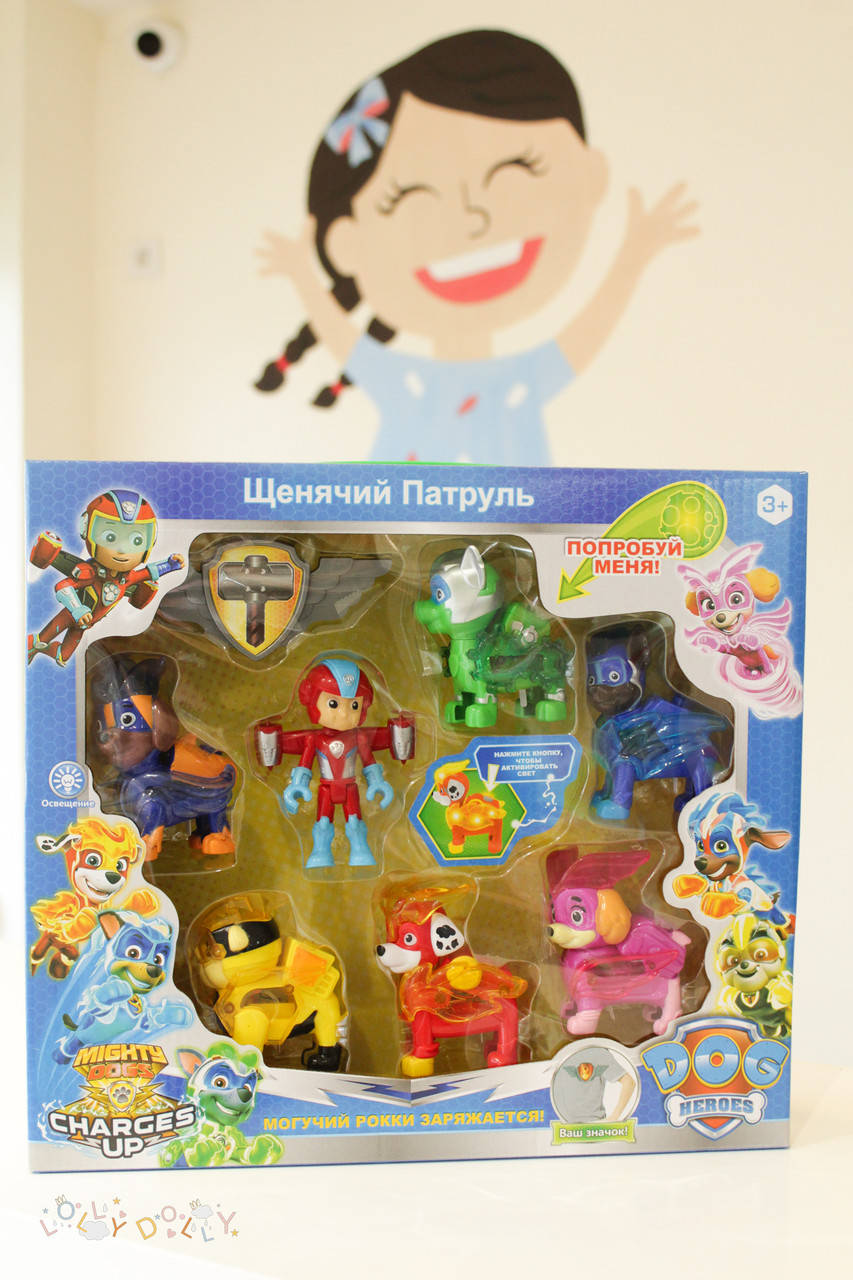 

Набор героев Щенячий Патруль 7136