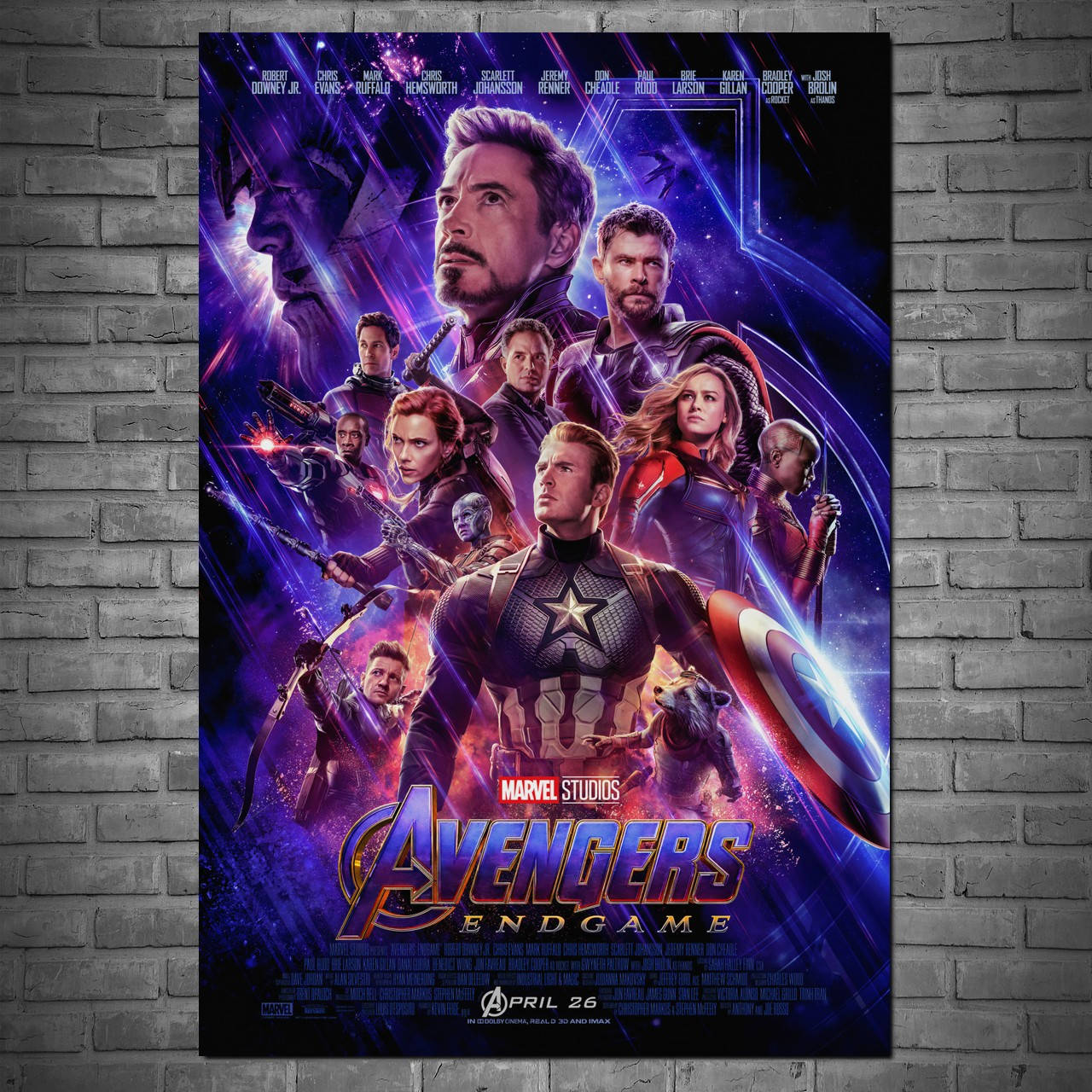 

Плакат "Мстители 4: Финал, Avengers: Endgame (2019)" (артикул 3352) 42, Полуглянец, 28