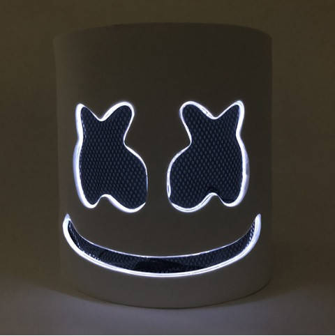 

Маска маршмеллоу, Светодиодная маска DJ Marshmello.