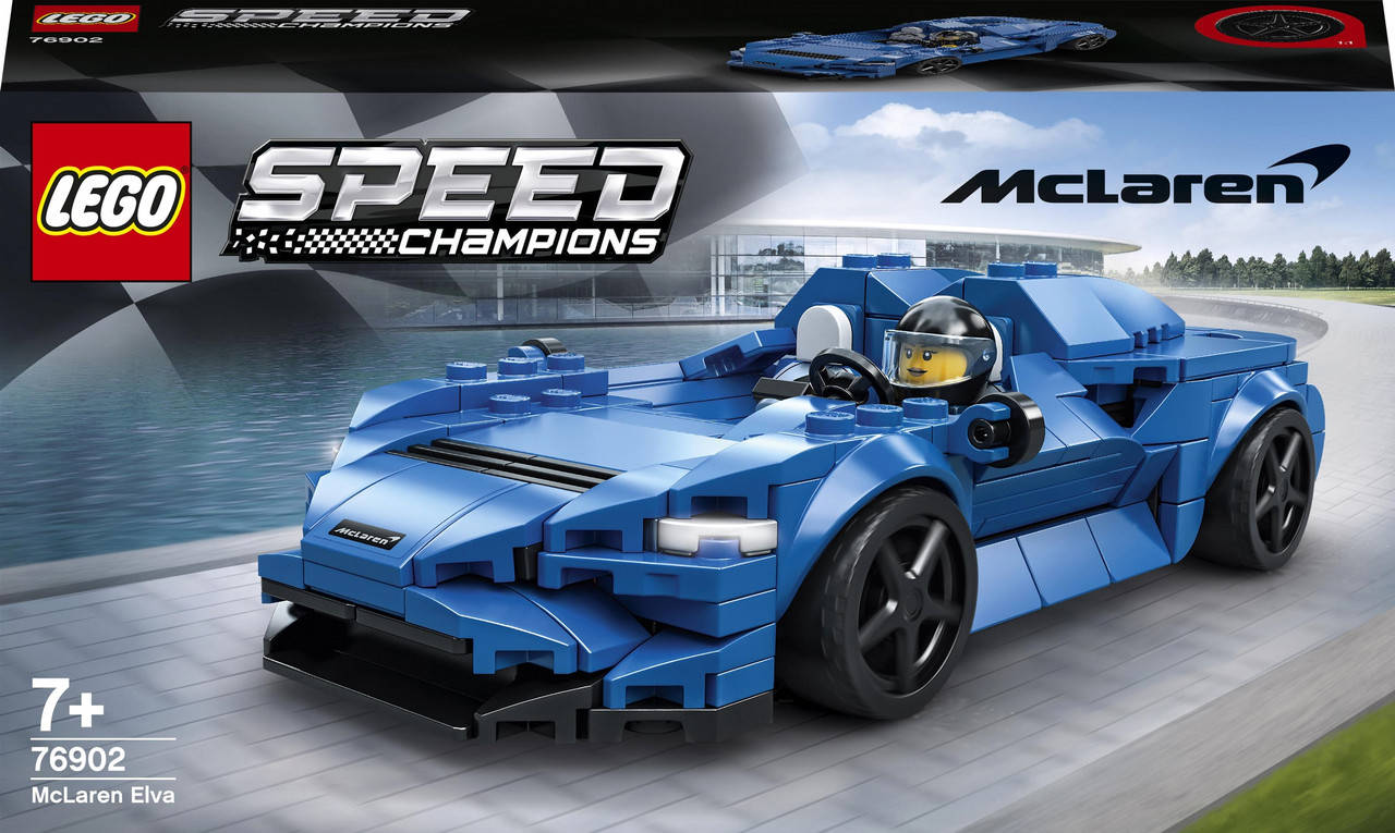 

LEGO Speed Champions McLaren Elva 263 детали (76902)