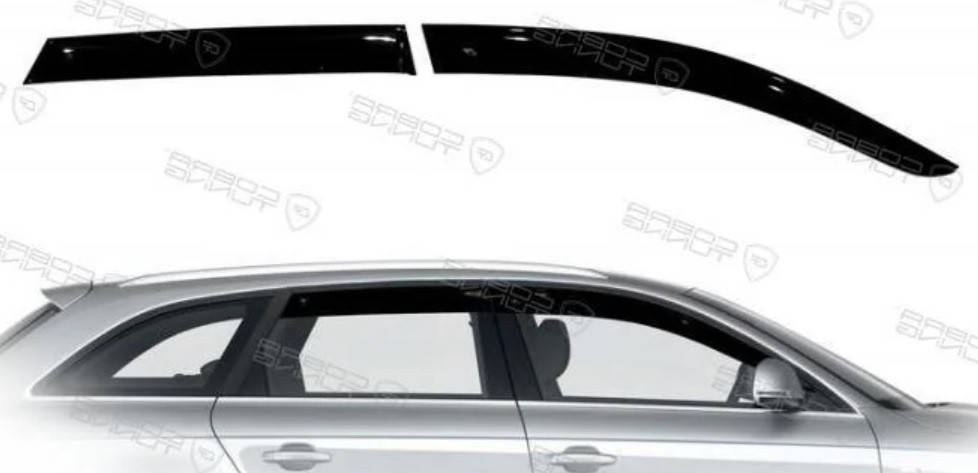 

Дефлекторы окон (ветровики) Audi A4 B8 avant 2008-2015, VL - Cobra Tuning, A11408