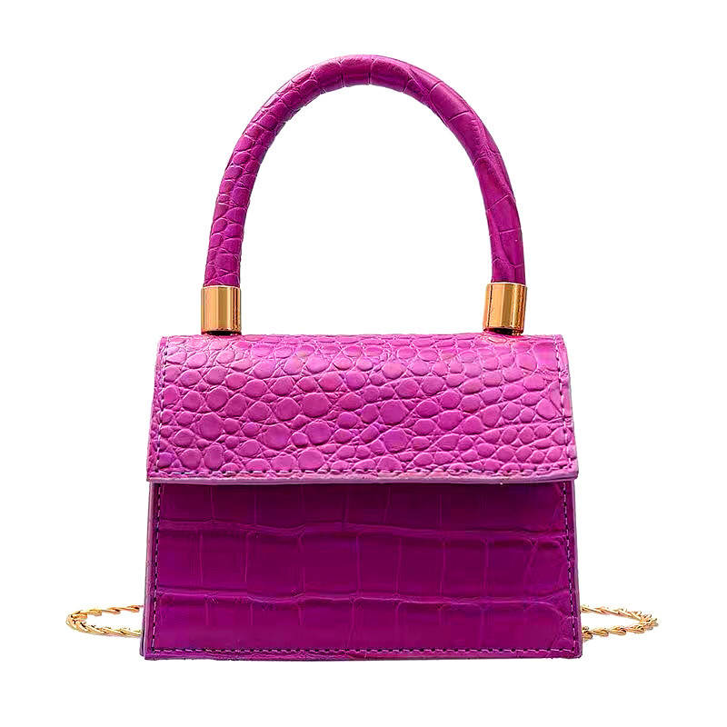 

Мини сумка сумочка на цепочке LOOK CHIC Фиолетовый