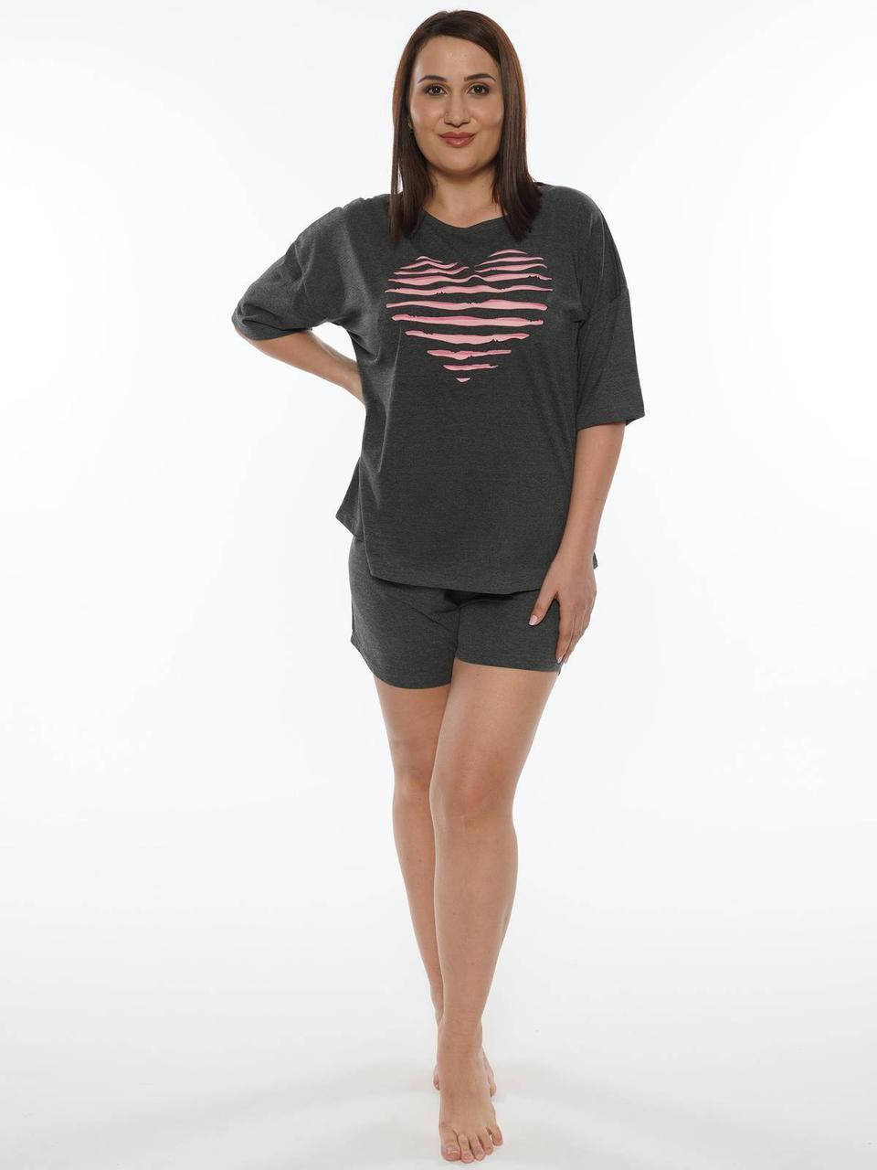 

Женский домашний костюм/пижама батал