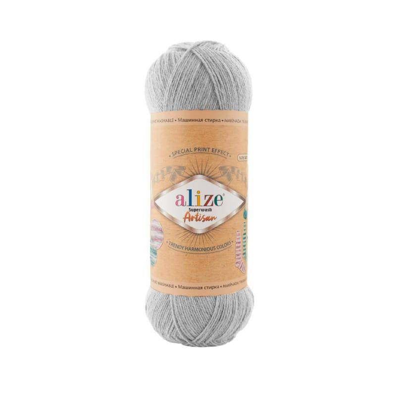 

Alize Superwash Artisan - 836 серый