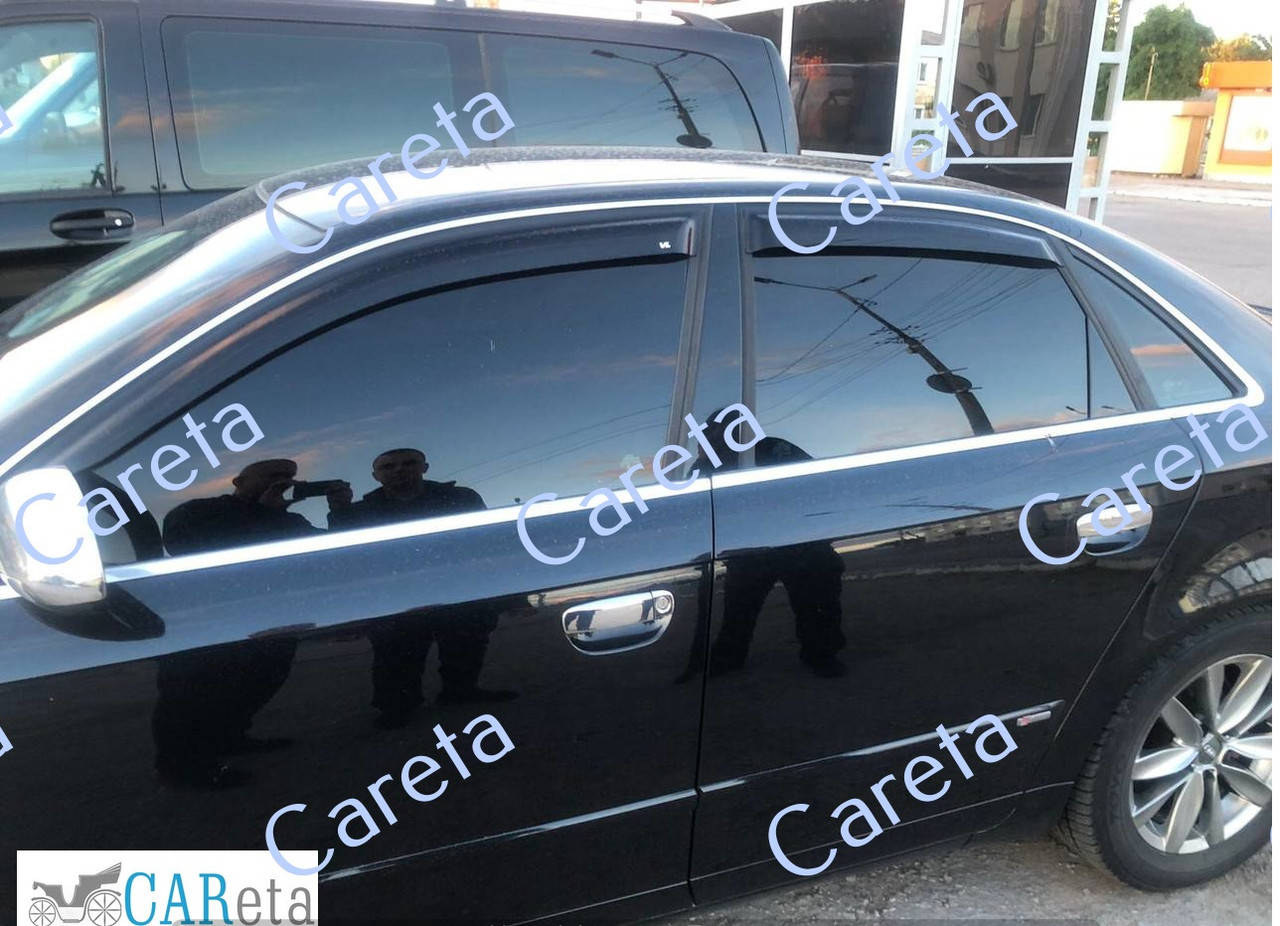 

ДЕФЛЕКТОРЫ ОКОН, ВЕТРОВИКИ AUDI A4 SD (B8,8K) 2008-2011 COBRA