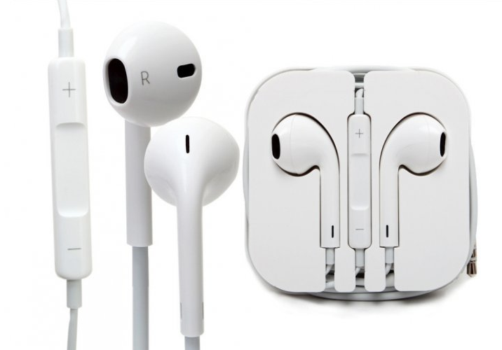 

Проводные наушники EarPods White Iphone (AAA), Белый