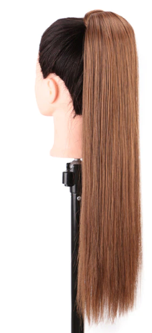 

Накладной хвост, шиньон, искусственный хвост, накладные волосы, тресы Тон d1013 4/30#. М 166