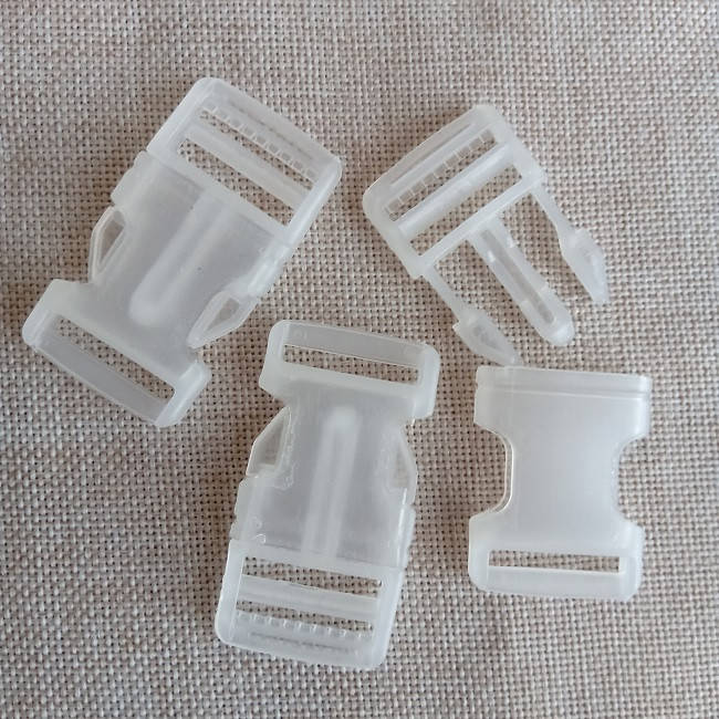 

Фастекс 25 мм., белый, прозрачный.