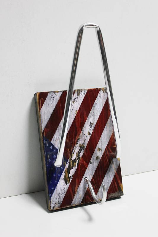 

Настенный крепеж для авто / мото шлема с флагом США Америки