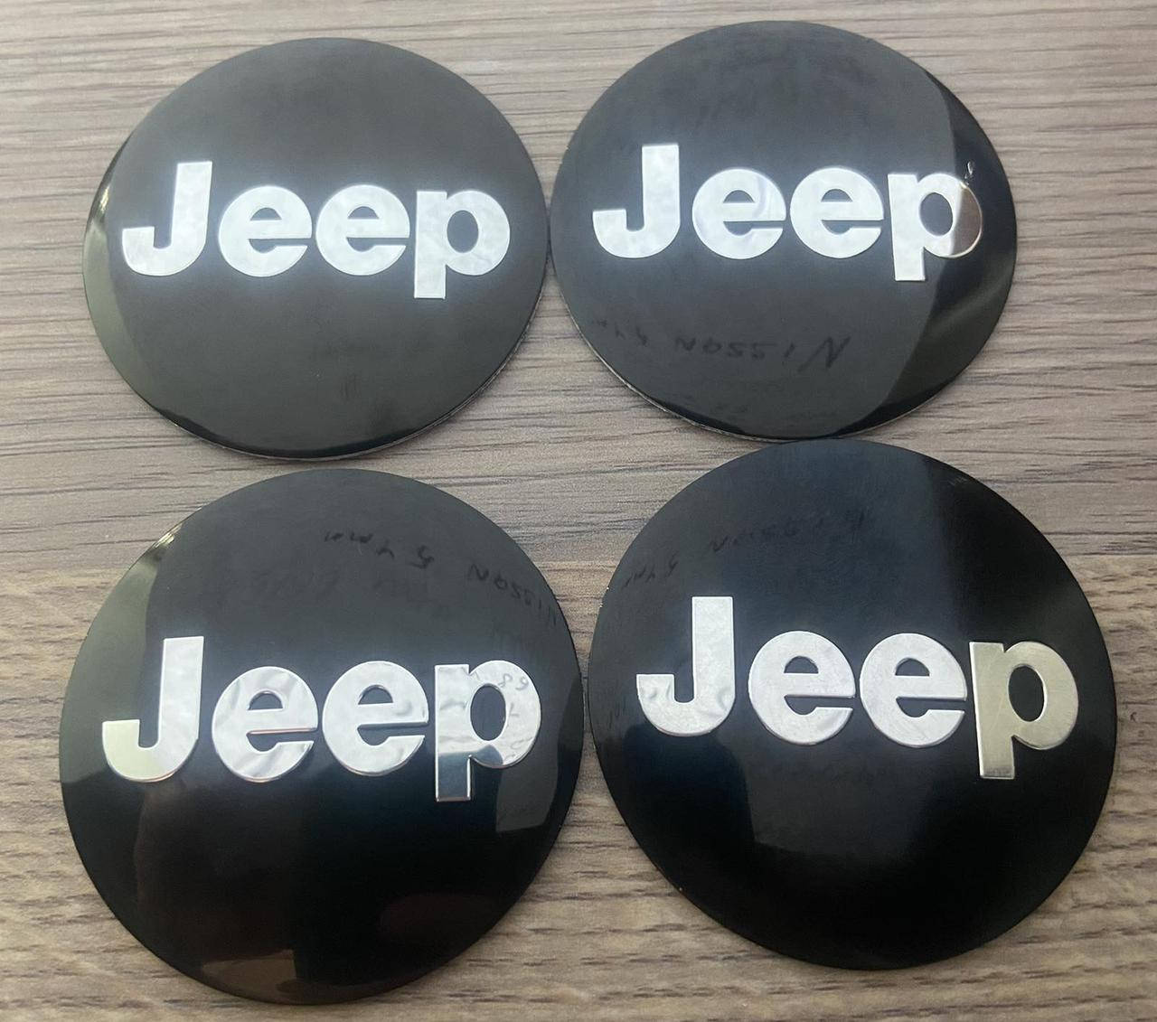 

Наклейки для колпачков с логотипом Jeep 56 мм наклейки Jeep 56 мм