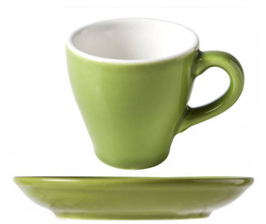 

Чашка с блюдцем 70 мл, Зеленая (Cosy&Trendy) Barista S24097 / 24096, Зелёный