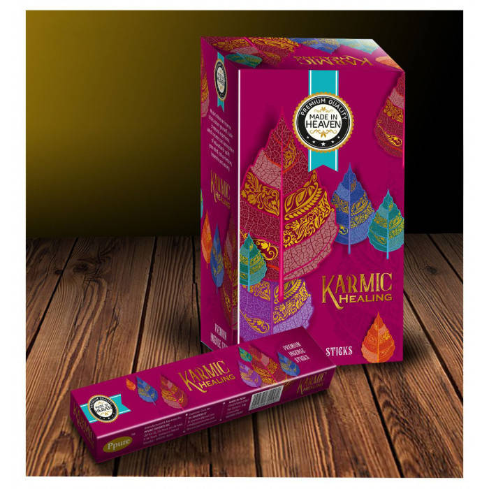 

Ароматические палочки благовония Кармическое исцеление (Karmic Healing) 15 грамм