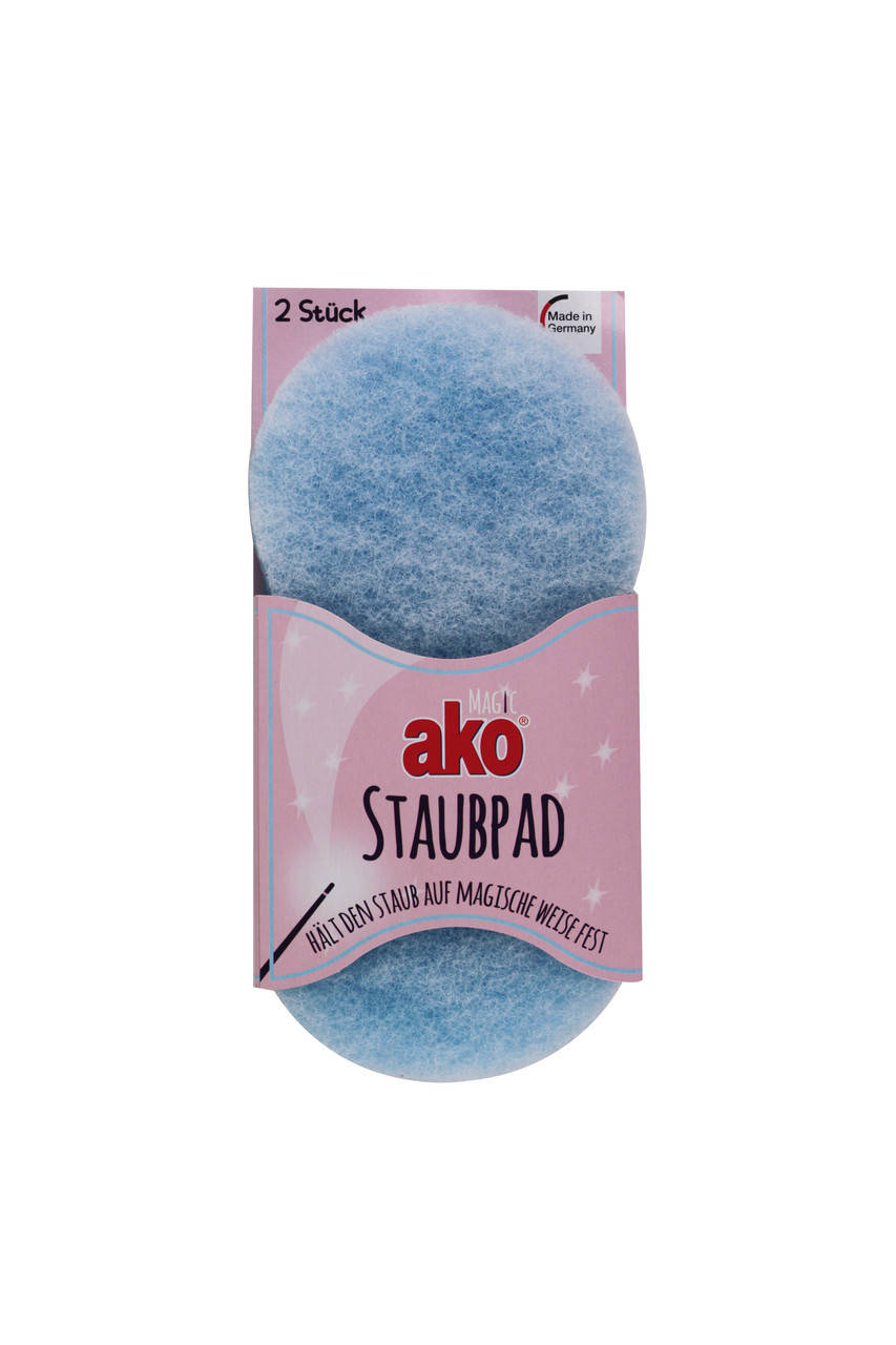 

Набор губок для уборки пыли и грязи 2 шт. AKO, мочалка для уборки, Голубой