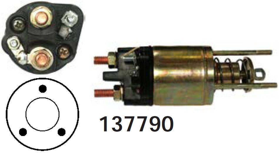 

Втягивающее реле BMW 316, 318, 518, 520, E30, E34, E36