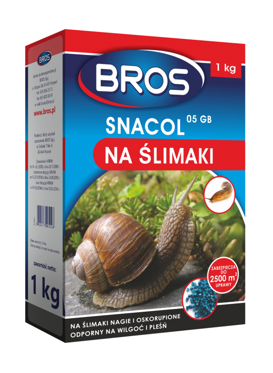 

Средство от слизней Bros Snacol 1 кг Польша