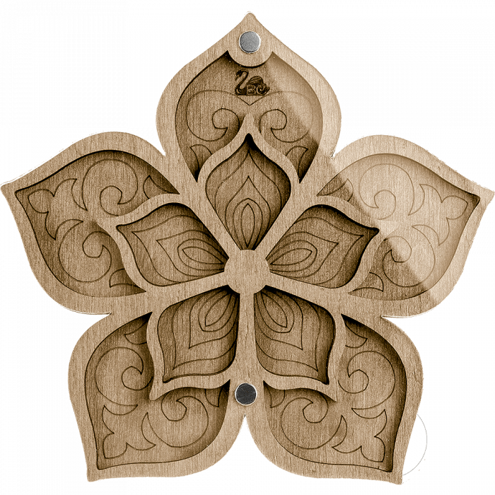 

Органайзер для бисера с крышкой Волшебная страна FLZB-022