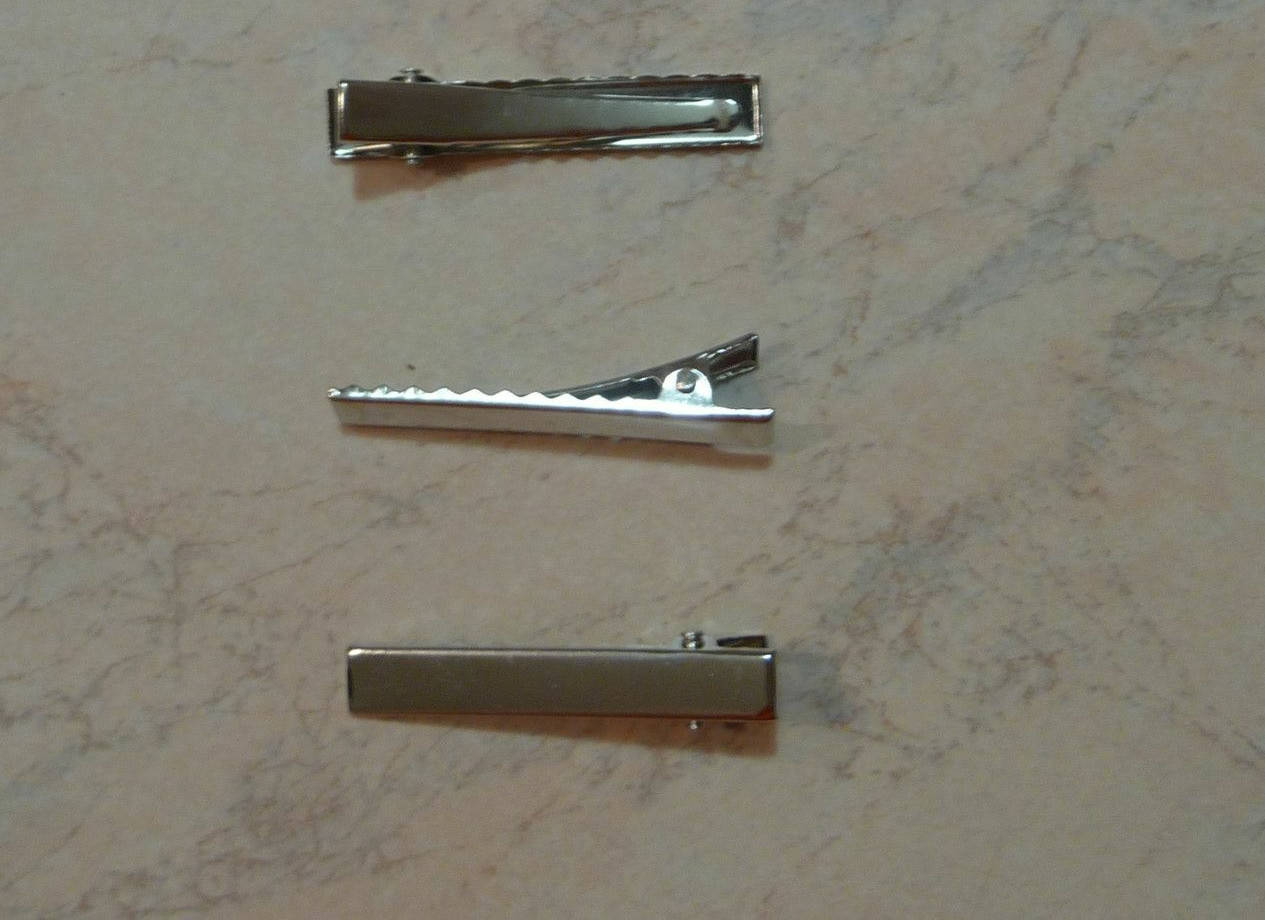 

Основа для заколки "Крокодильчик" длина 3,2 см