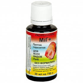 

Препарат против паразитов Аква Профессионал Миг+ 30 мл