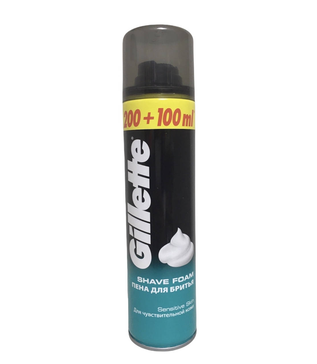 

Піна для гоління Gillette Foam Sensitive для чутливої шкіри 300 мл 7702018094493